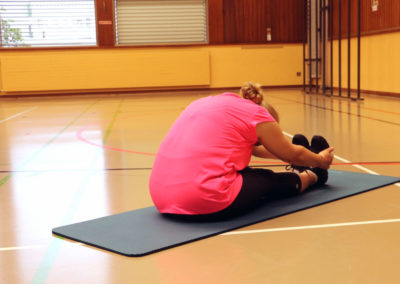 Yoga stretching